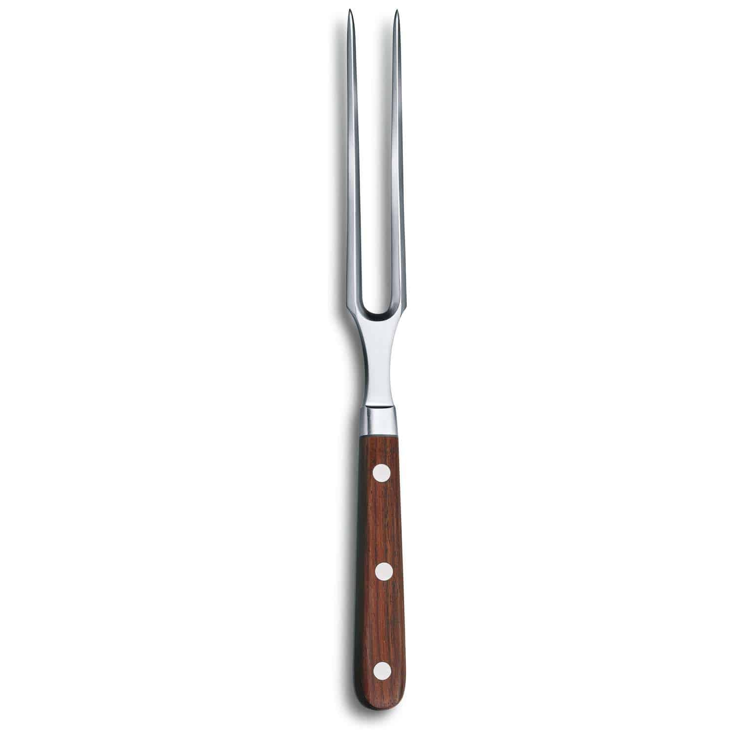 Victorinox Carving Fork 15 cm Wooden Handle Gift Box Grand Maitre 7.7230.15G