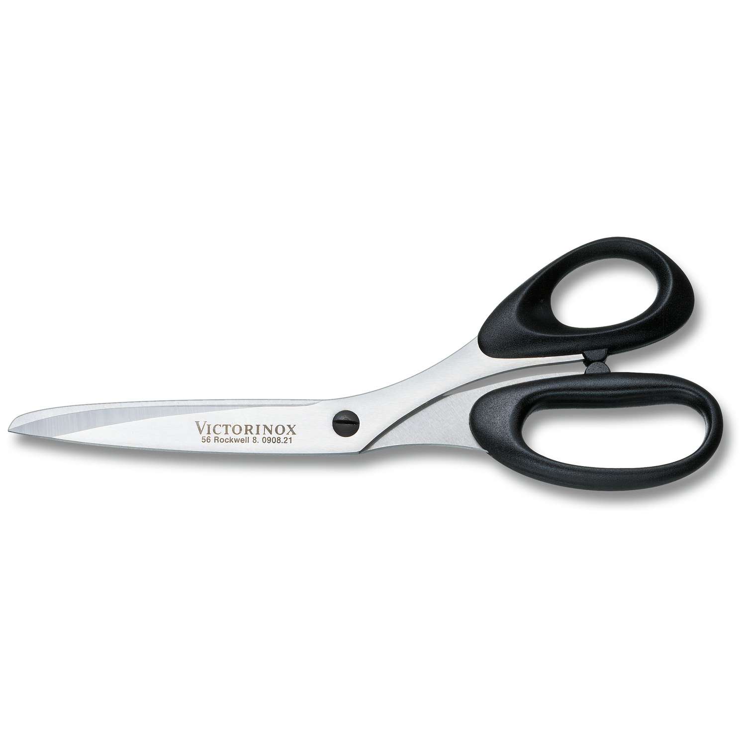 Victorinox Stainless Steel General Use Scissors 21 cm Curved Black Handle 8.0908.21