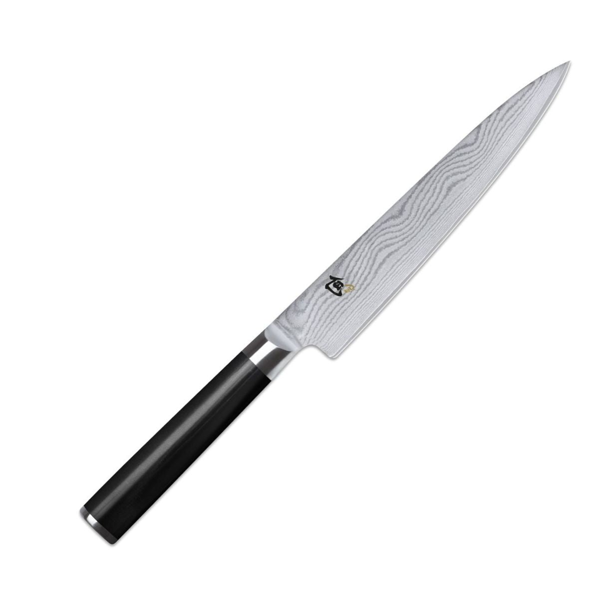 KAI Damascus Utility Knife 15 cm For Left Handed Shun Classic DM-0701L