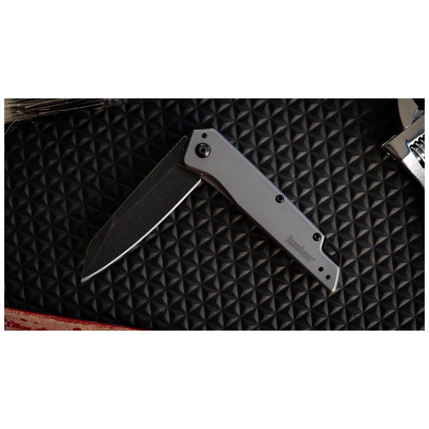 Kershaw Misdirect BlackWash Pocket Knife 8 cm Grey Handle 93 gr 1365X