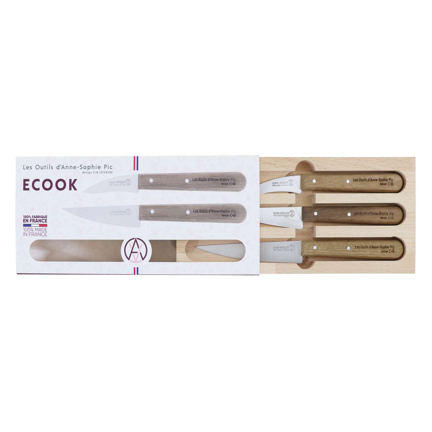 Andre verdier Knives 3 pcs Set Anne-Sophie Pic