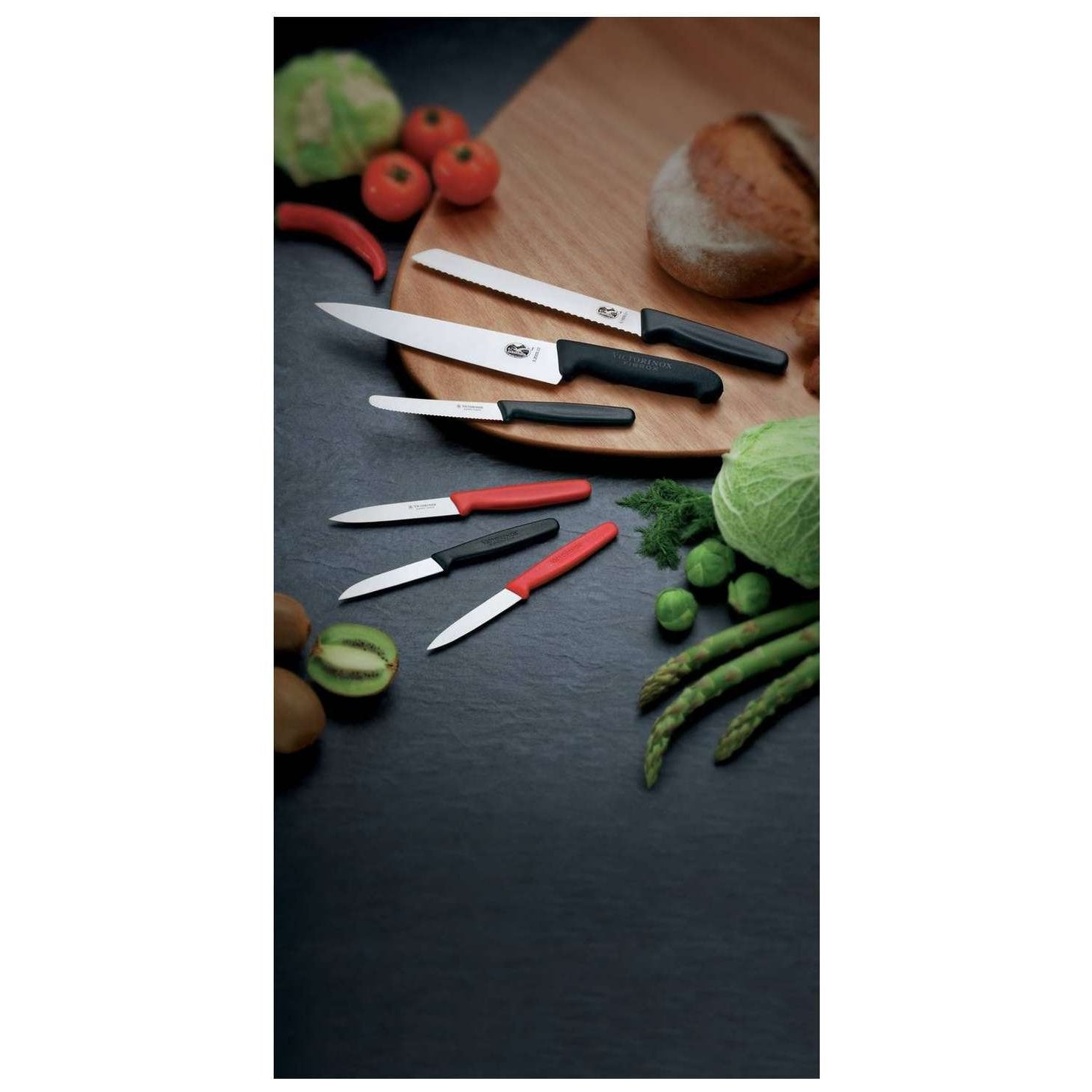 Victorinox Chef's Knife Green Handle 19 cm Swiss Classic