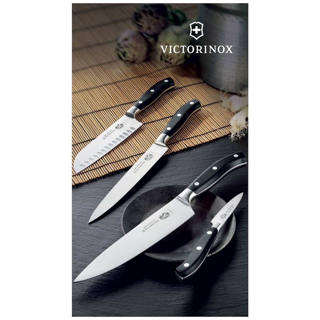 Victorinox Forged Kitchen Knife 10 cm Gift Box Grand Maitre 7.7203.10G