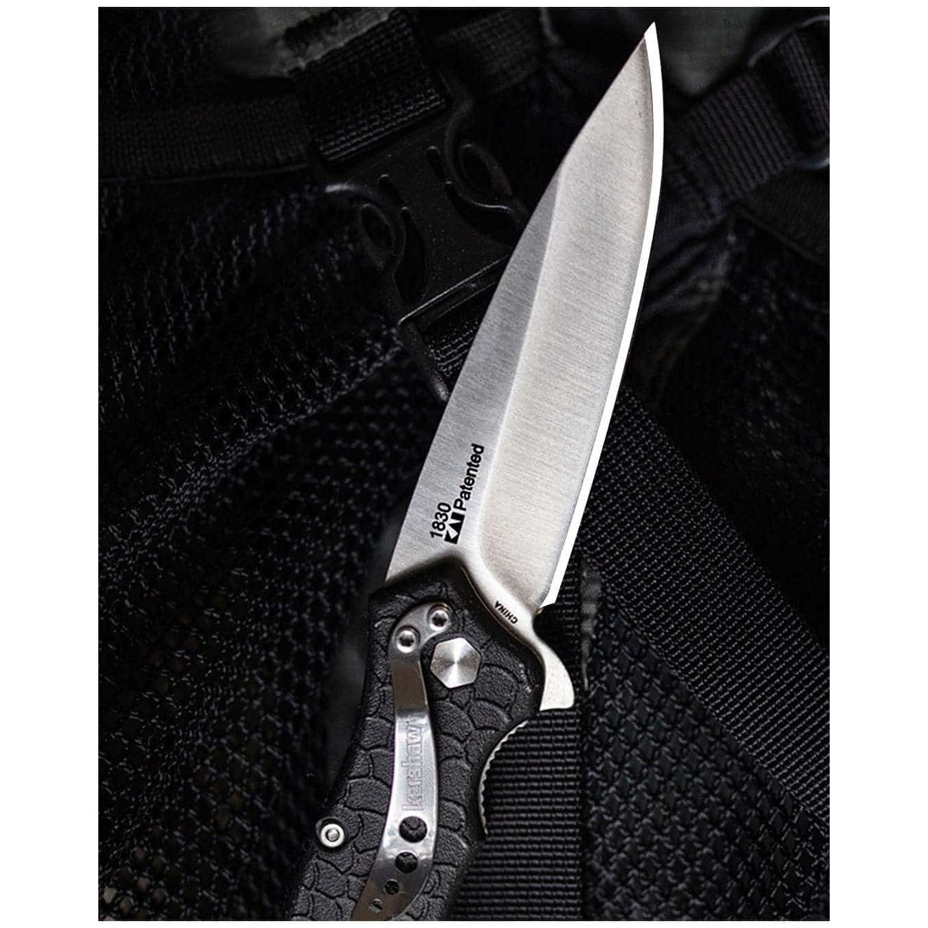 Kershaw Oso Sweet Satin Finish Pocket Knife 8 cm Black Handle 80 gr 1830X