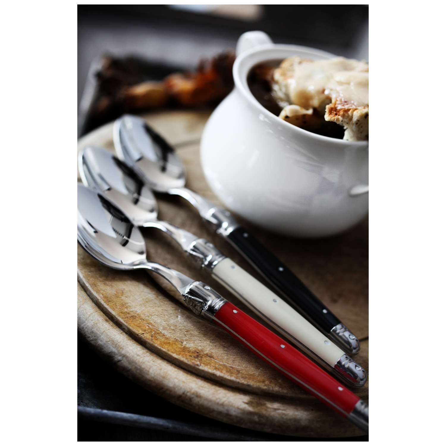 Andre verdier Knife Block 6-Piece Set The South Beach Laguiole Debutant 706TSBBBP