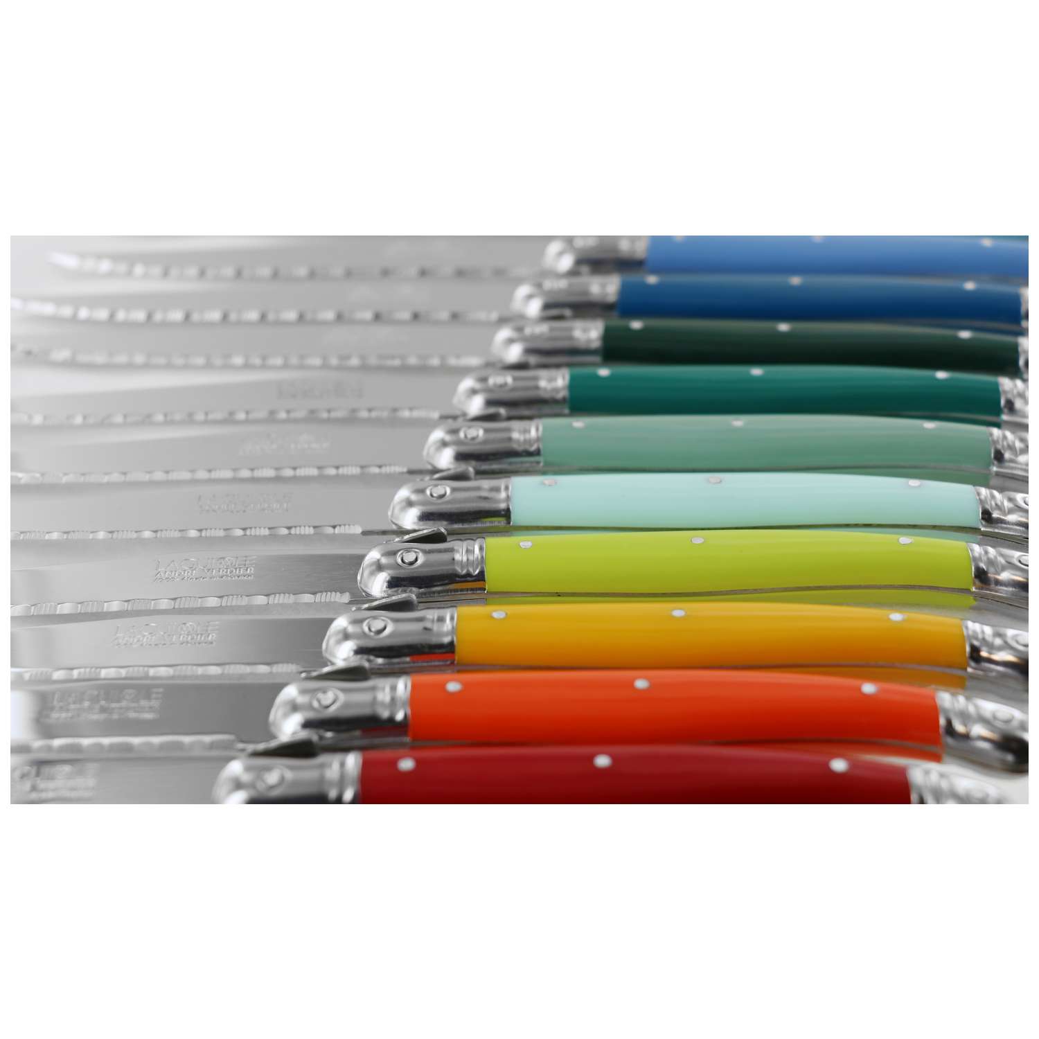 Andre verdier Knife Block 6-Piece Set Chocolate Laguiole Debutant 706CHOBBP