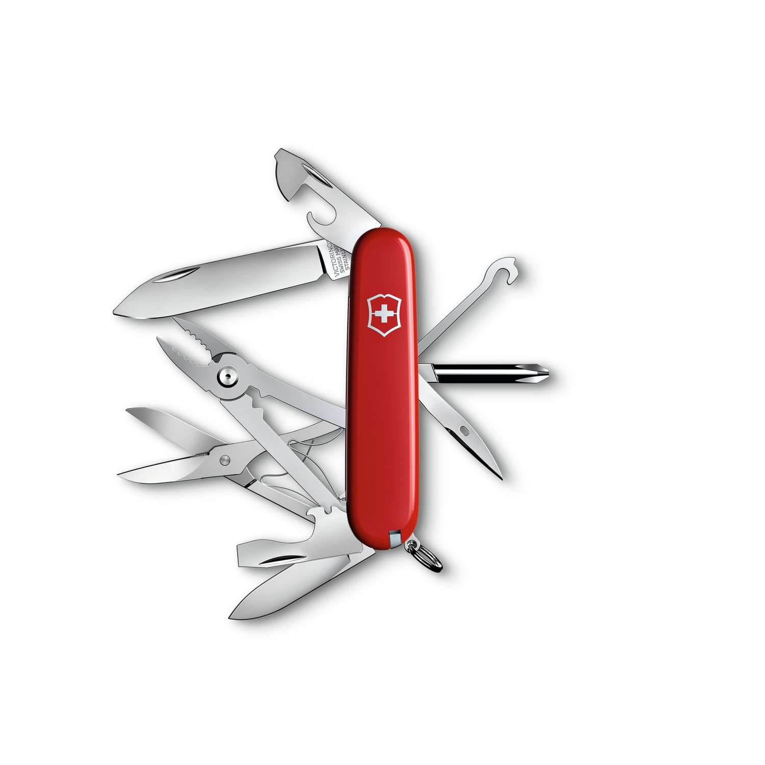 Victorinox Deluxe Tinker Swiss Army Knife 91 mm 17 Functions Red 1.4723