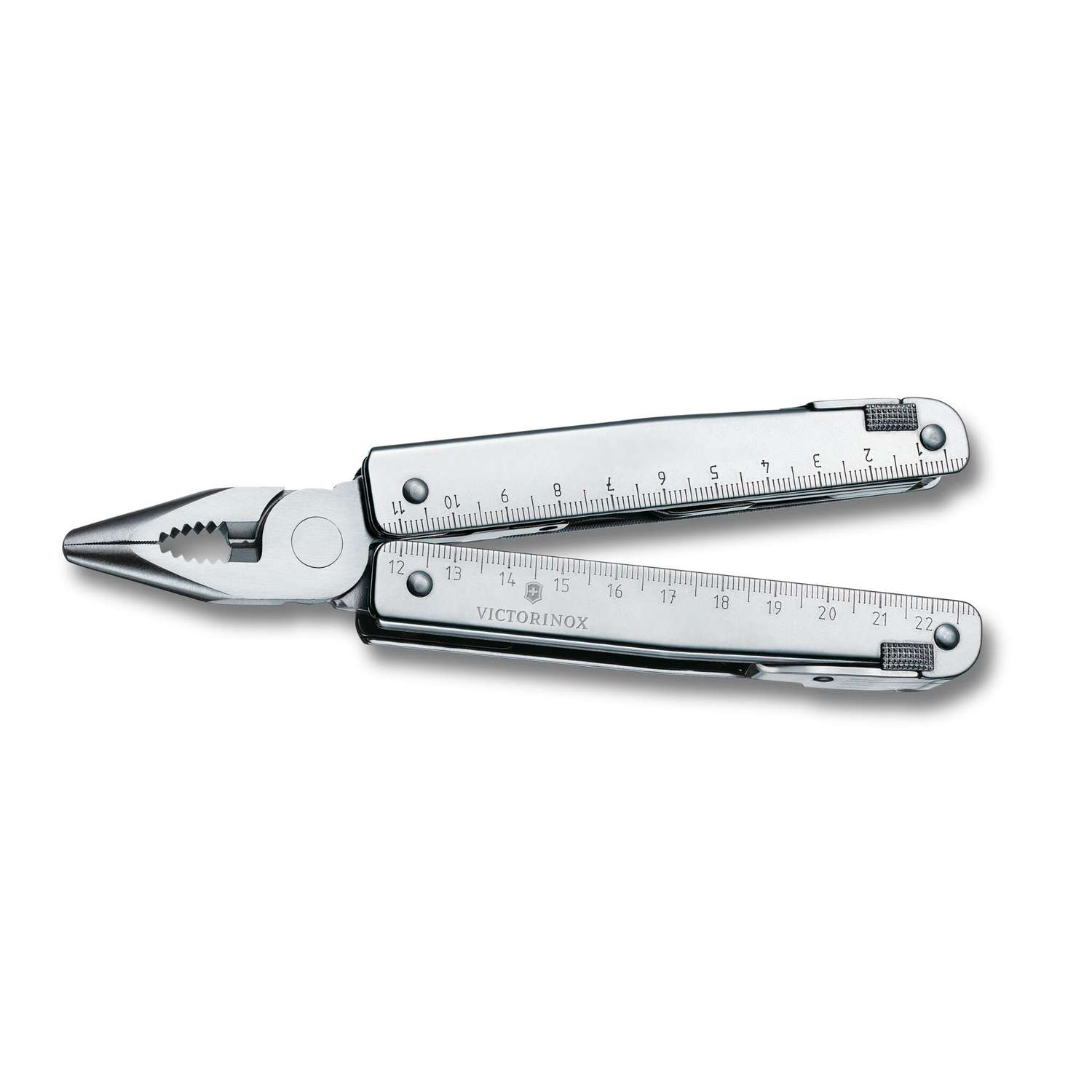 Victorinox Swiss Tool X Swiss Army Multitool 115 mm 26 Functions Silver With Carry Clip 3.0327.H