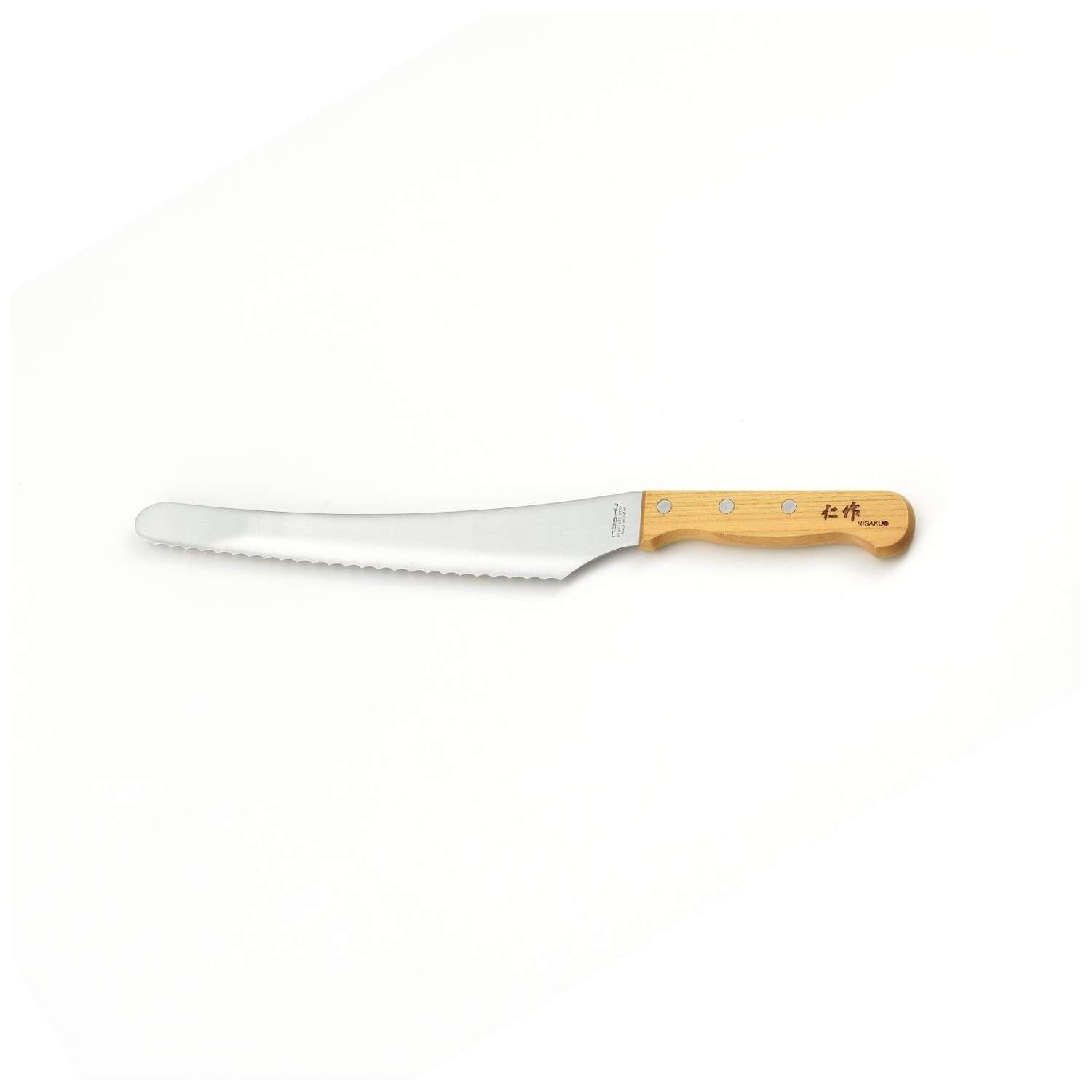 Nisaku Bread Knife 24 cm Tomita 3000