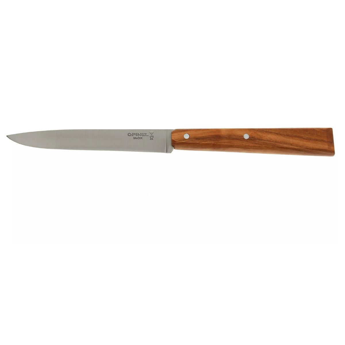 Opinel Utility Knife 11 cm Olive Wood Handle No 125 Bon Appetit 001583