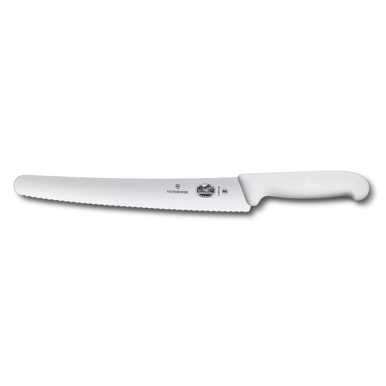 Victorinox Serrated Bread - Pastry Knife 26 cm White Handle Fibrox 5.2937.26B