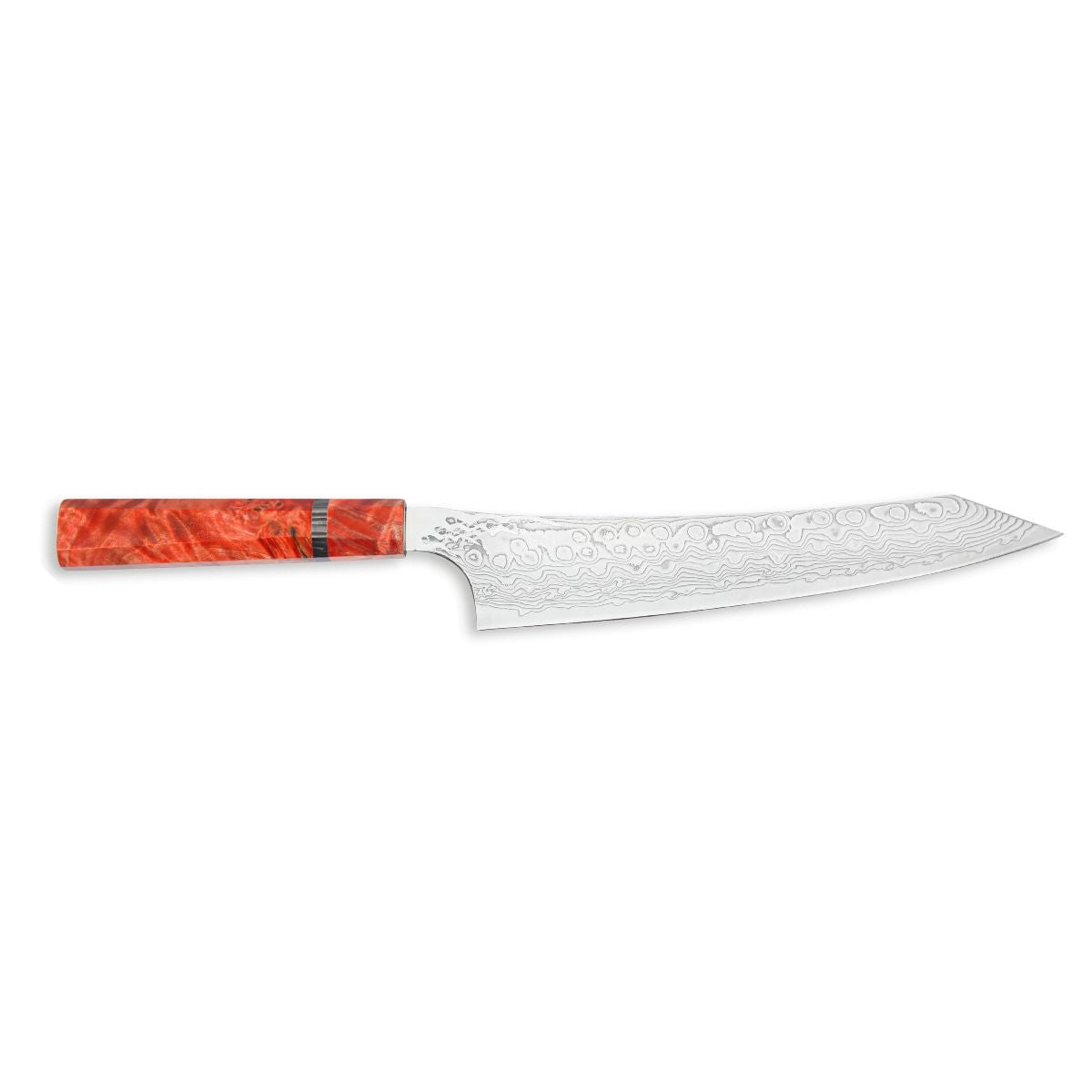Ryusen Damascus Chef's Knife 21 cm Poplar Handle Gurenhiryu KAI GH-104