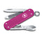 Victorinox Classic SD Alox Swiss Army Knife 58 mm 5 Functions Aluminium Scales Pink Flamingo Party