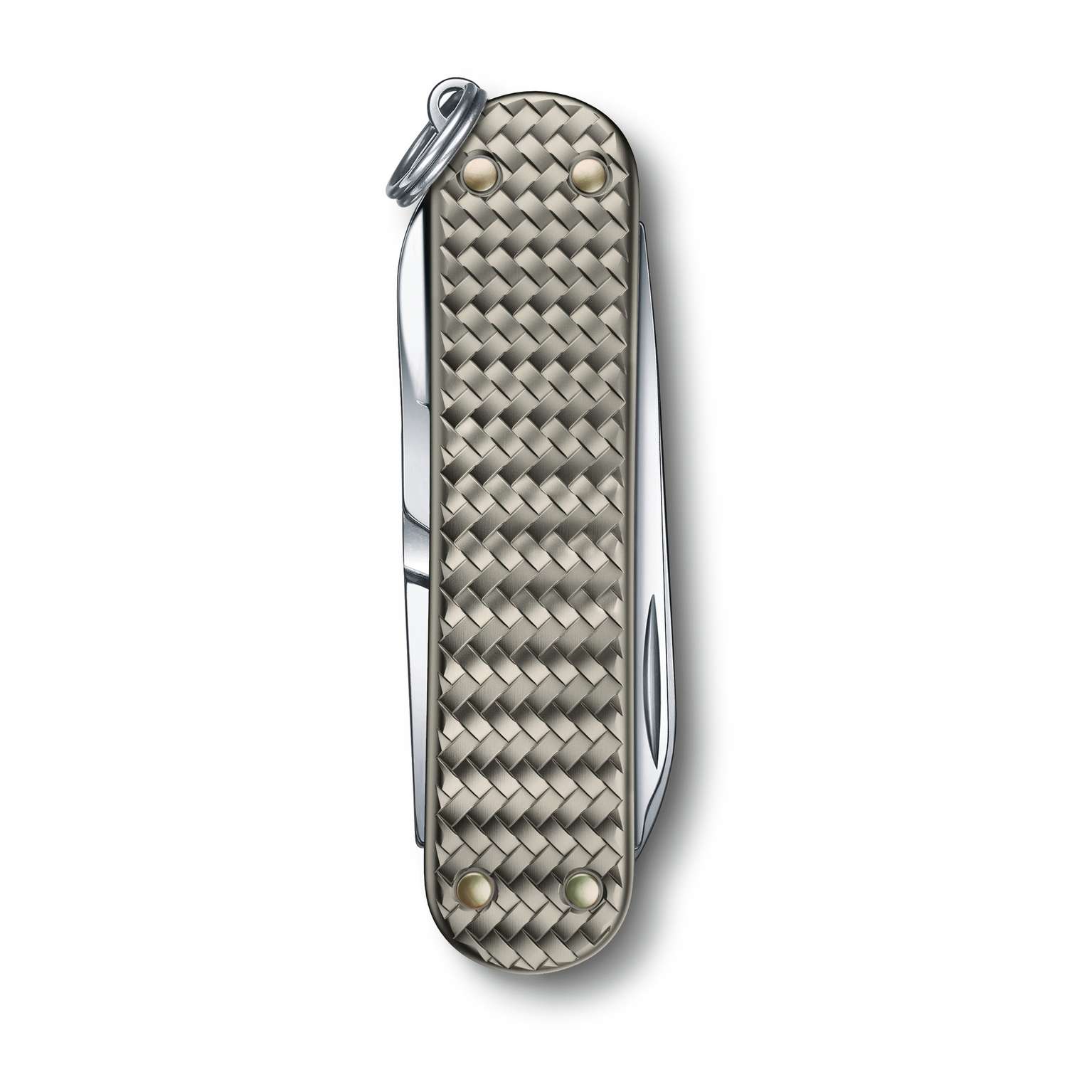Victorinox Classic SD Precious Alox Swiss Army Knife 58 mm 5 Functions Aluminium Scales Gray Infinite Gray