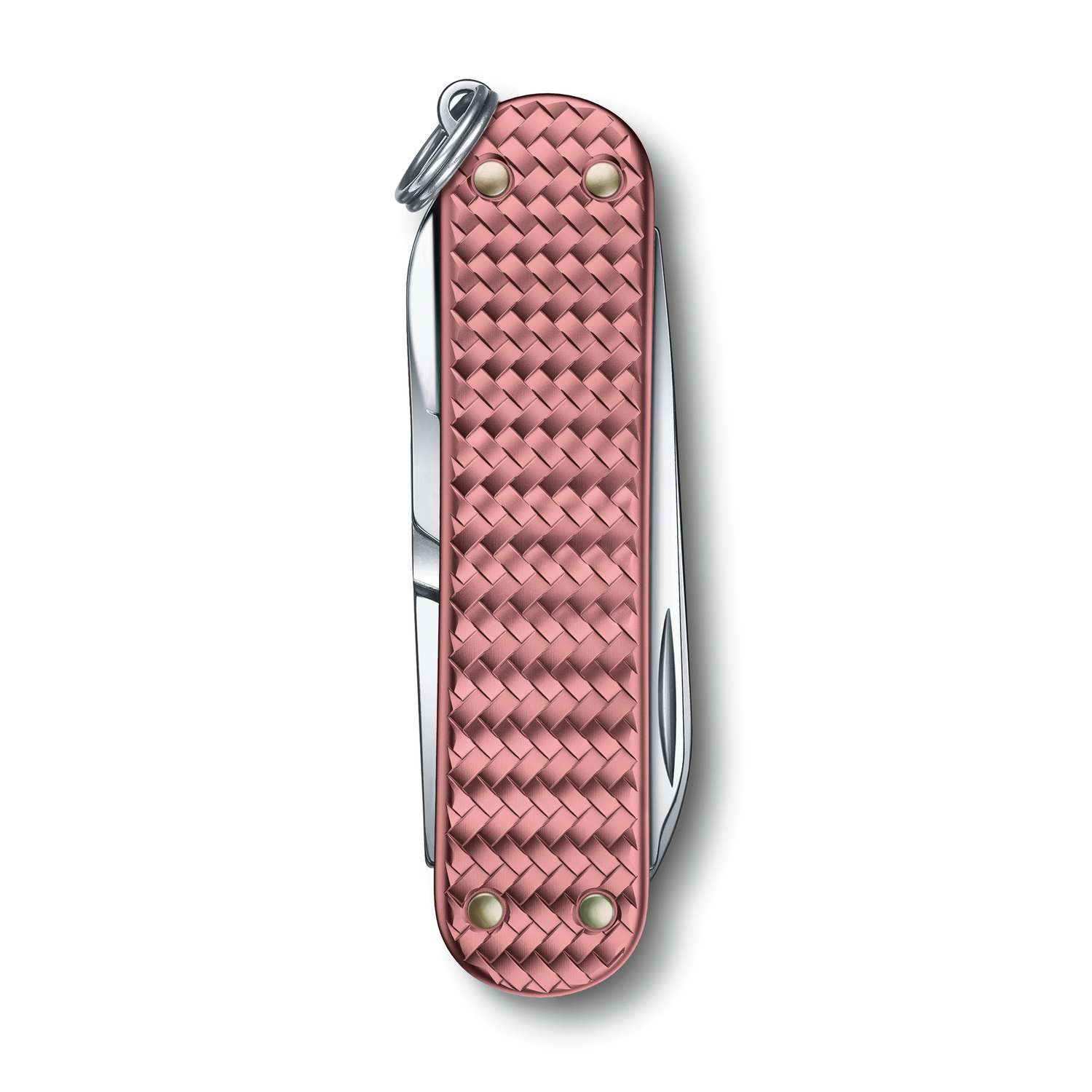 Victorinox Classic SD Precious Alox Swiss Army Knife 58 mm 5 Functions Aluminium Scales Pink Gentle Rose