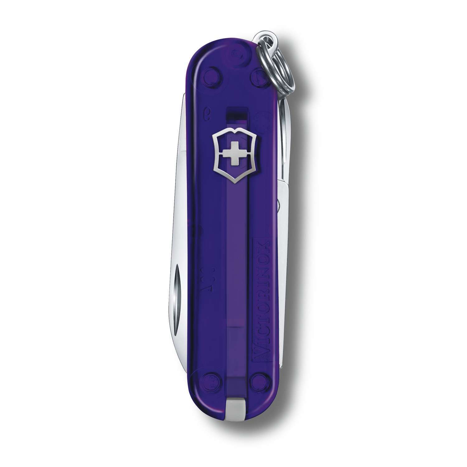 Victorinox Classic SD Swiss Army Knife 58 mm 7 Functions Purple Transparent Persian Indigo