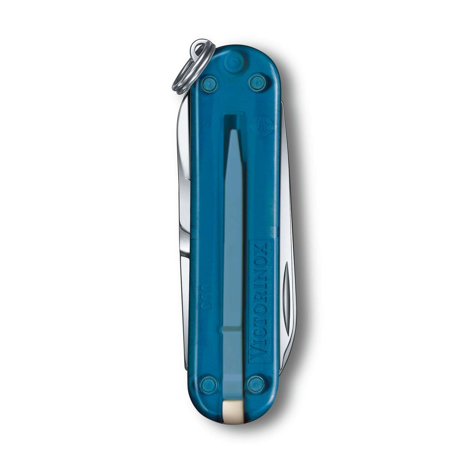 Victorinox Classic SD Swiss Army Knife 58 mm 7 Functions Blue Transparent Sky High