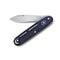 Victorinox Onefold Alox Swiss Army Knife 93 mm 2 Functions Aluminium Scales Dark Blue 0.8006.22
