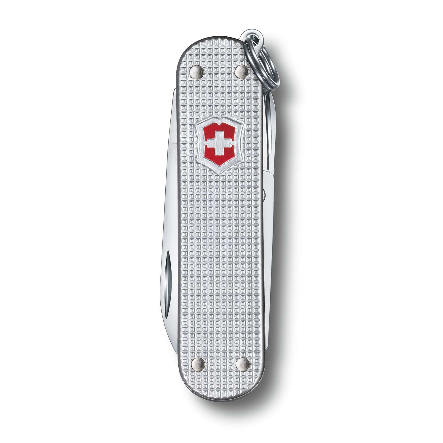 Victorinox Classic SD Alox Swiss Army Knife 58 mm 5 Functions Aluminium Scales Silver 0.6221.26