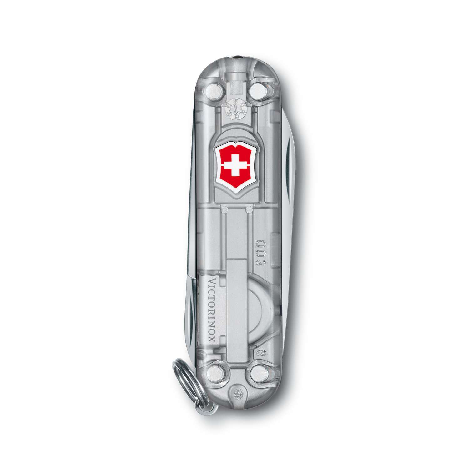 Victorinox Signature Lite Swiss Army Knife 58 mm 7 Functions Silver Transparent 0.6226.T7