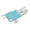 Victorinox Swiss Card Nailcare 13 Functions Ice Blue Transparent 0.7240.T21