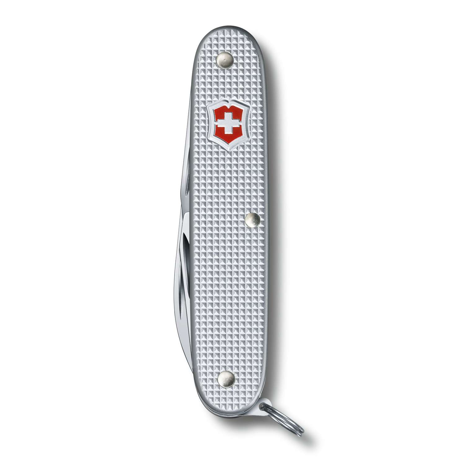 Victorinox Pioneer Alox Swiss Army Knife 93 mm 8 Functions Aluminium Scales Silver 0.8201.26