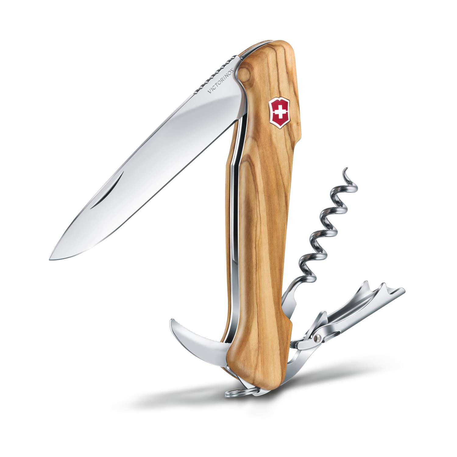 Victorinox Wine Master Wood Swiss Army Knife 130 mm 6 Functions Wooden Scales Beige 0.9701.64