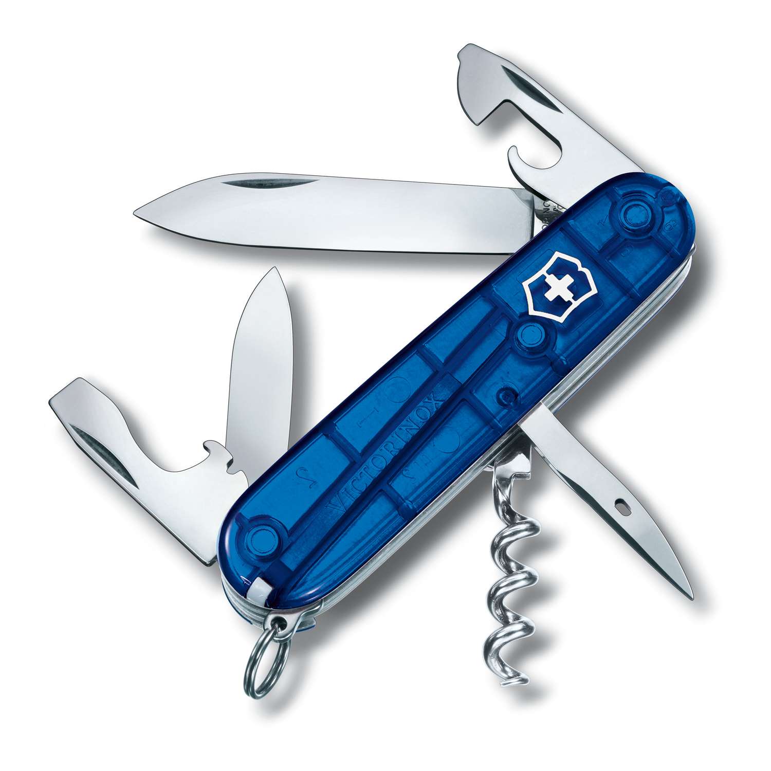 Victorinox Spartan Swiss Army Knife 91 mm 12 Functions Blue Transparent 1.3603.T2