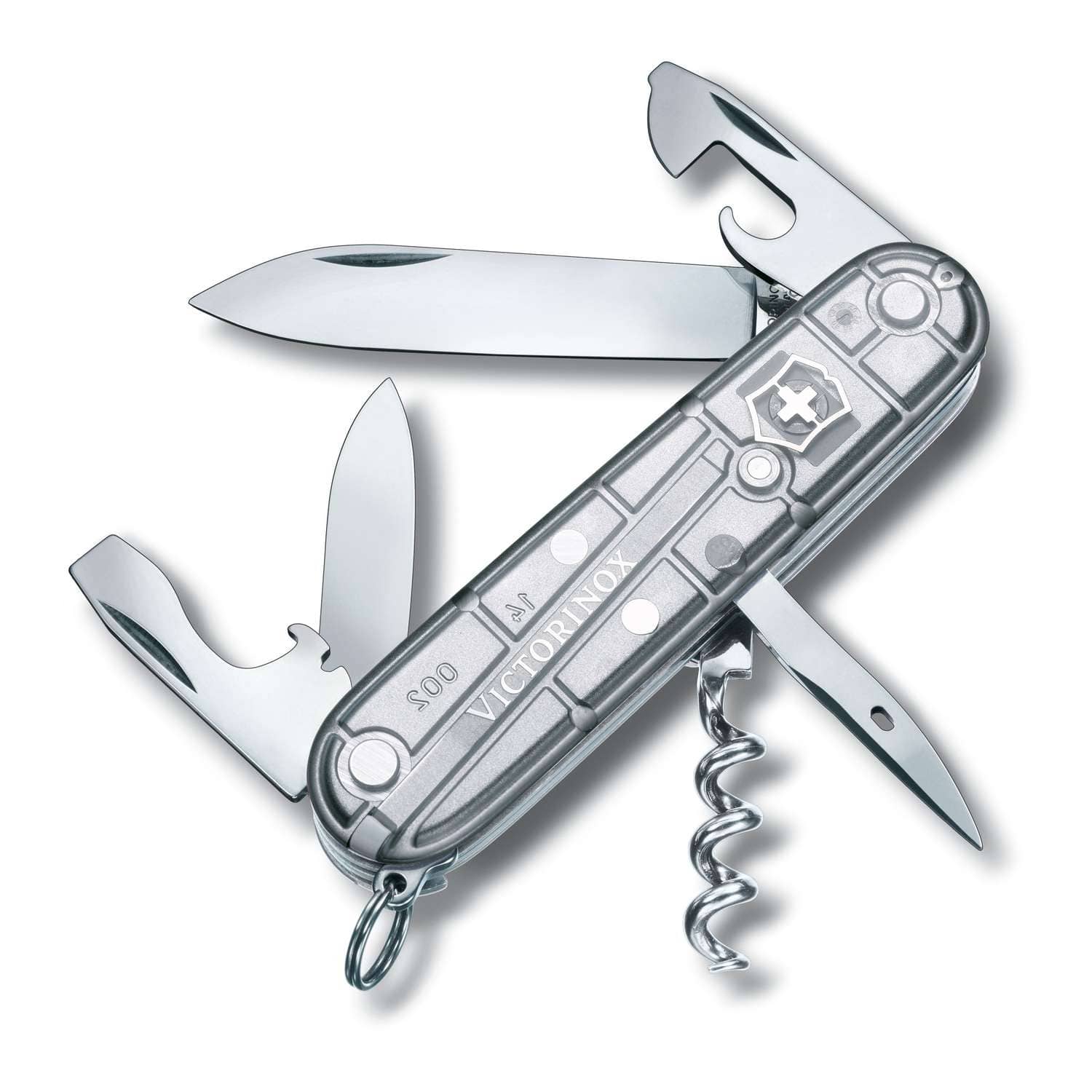 Victorinox Spartan Swiss Army Knife 91 mm 12 Functions Silver Transparent 1.3603.T7