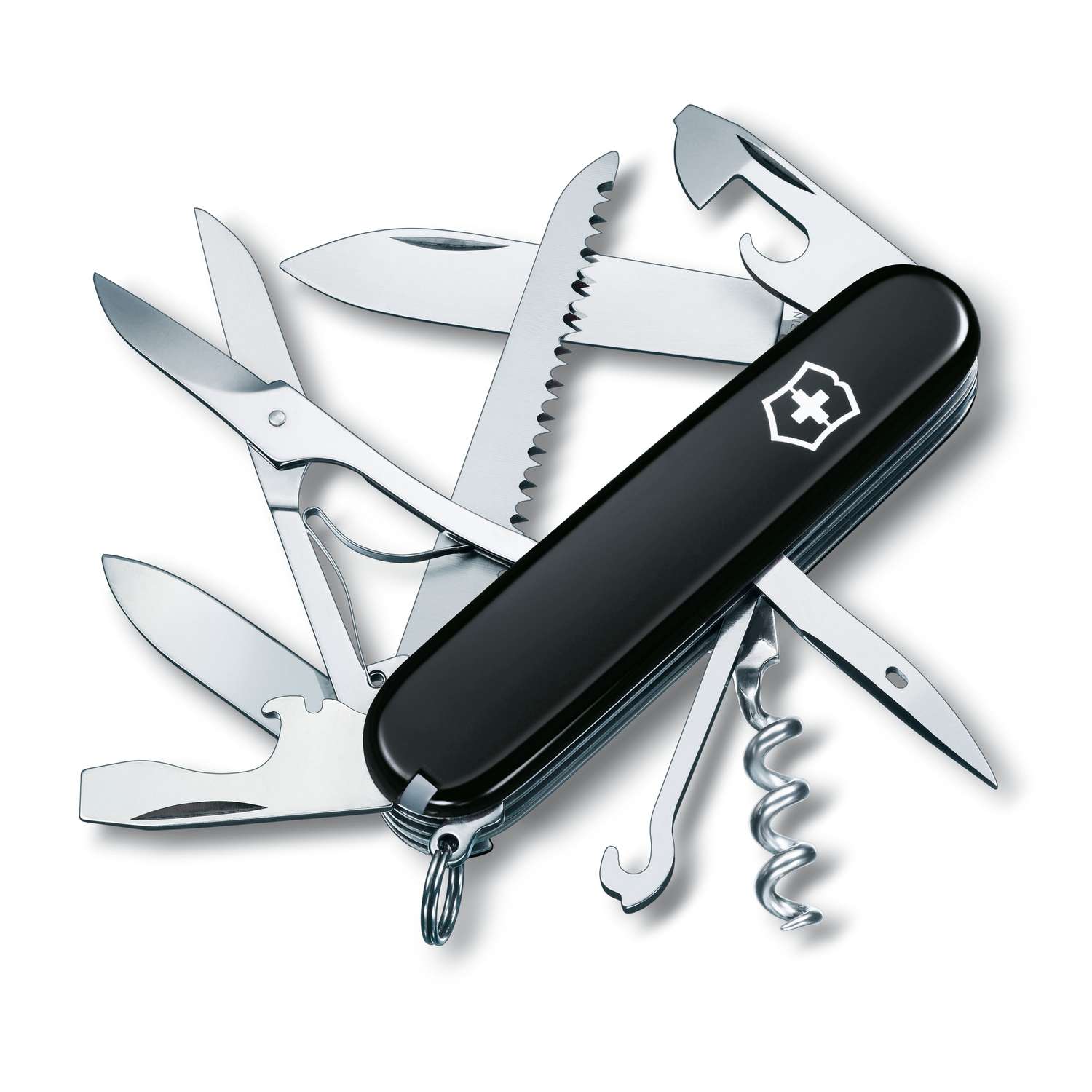 Victorinox Huntsman Swiss Army Knife 91 mm 15 Functions Black 1.3713.3