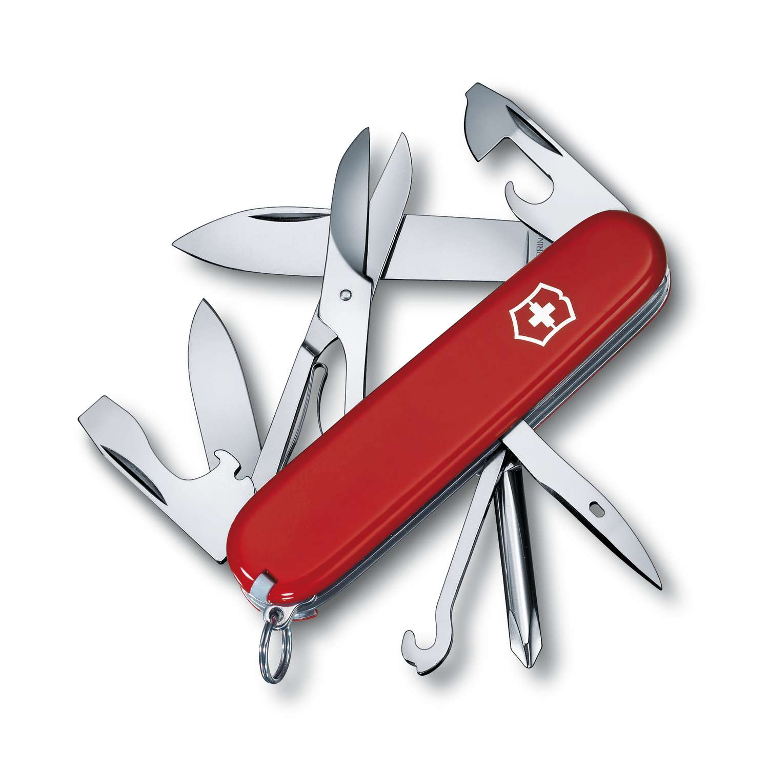 Victorinox Super Tinker Swiss Army Knife 91 mm 14 Functions Red 1.4703