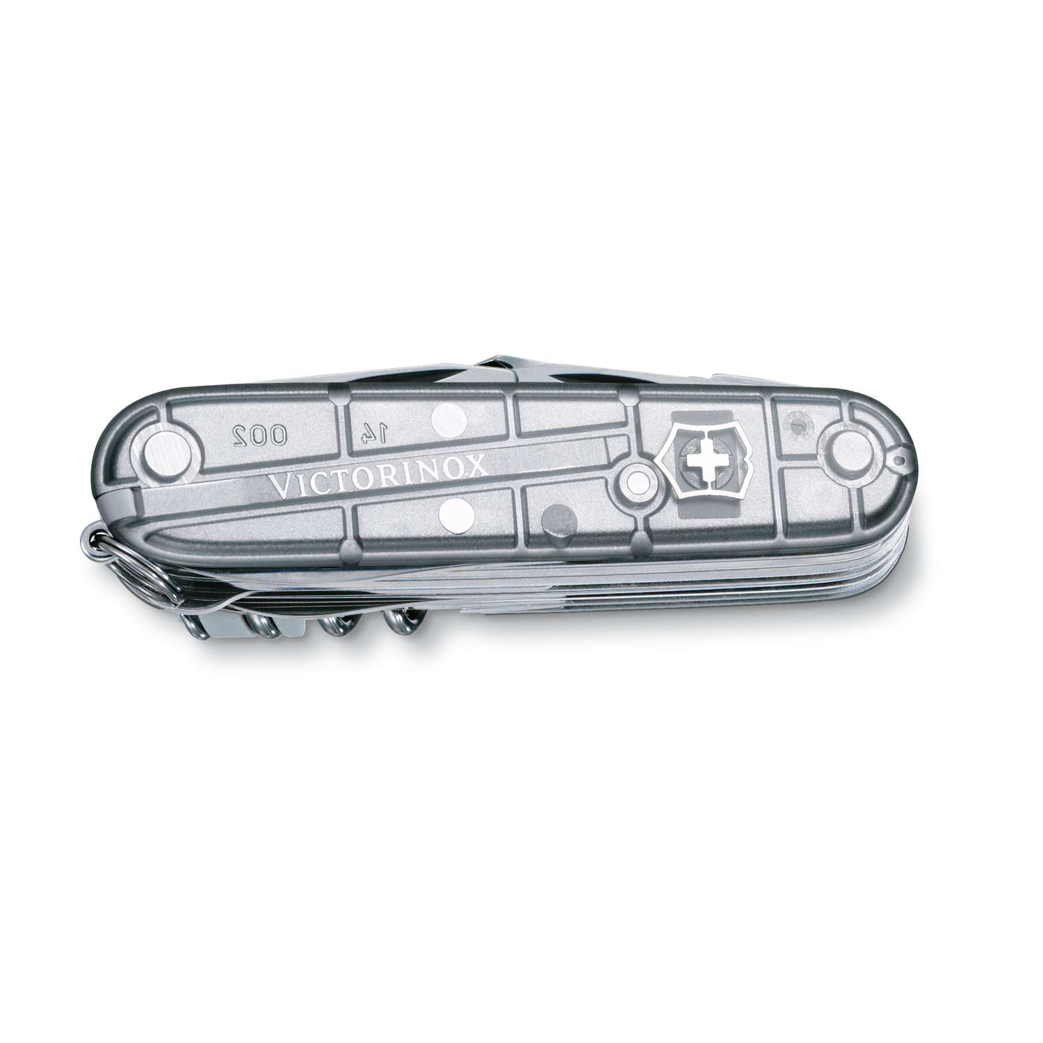 Victorinox Swiss Champ Swiss Army Knife 91 mm 33 Functions Silver Transparent 1.6794.T7