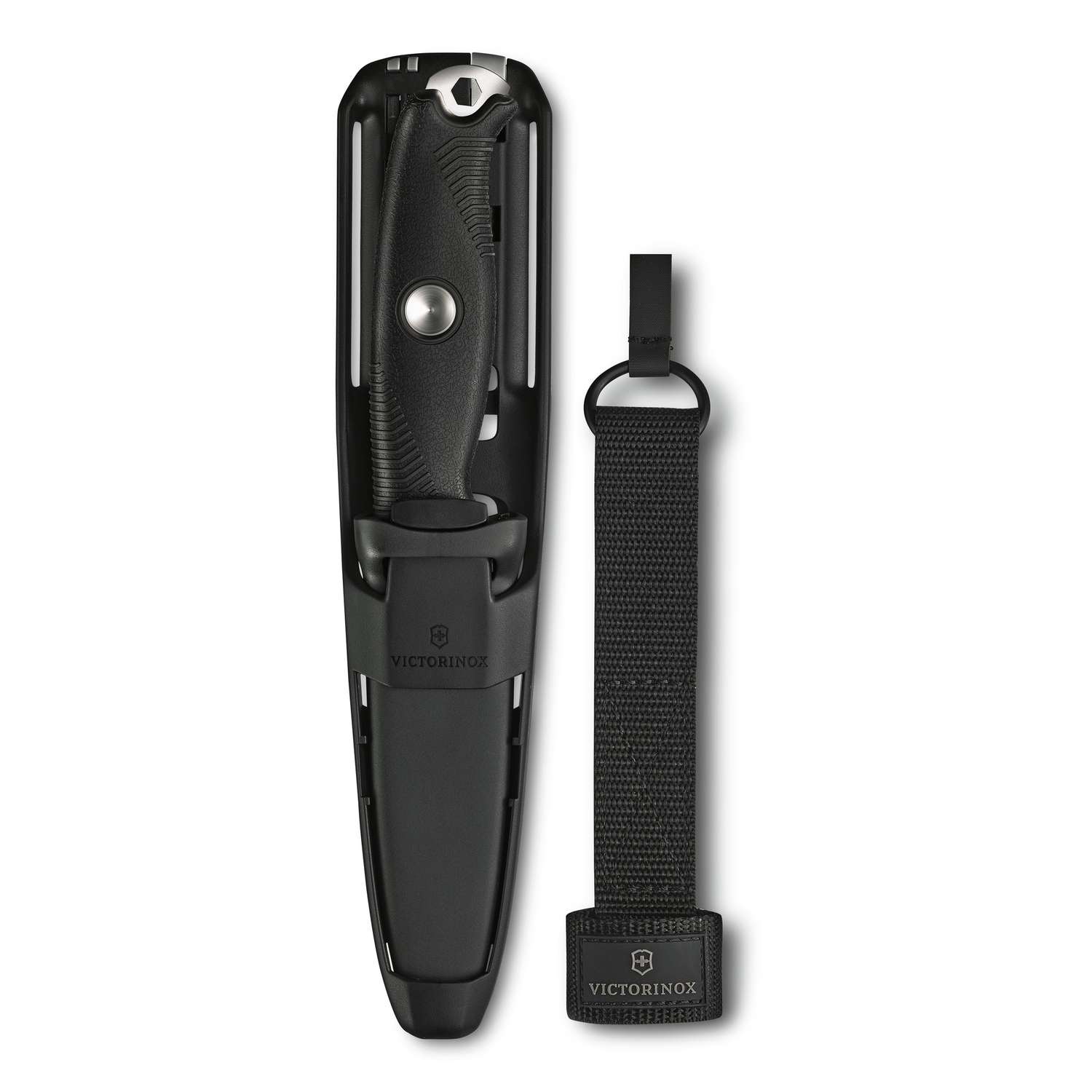 Victorinox Venture Pro Swiss Outdoor Knife 233 mm 9 Functions Black With Sheath 3.0903.3F