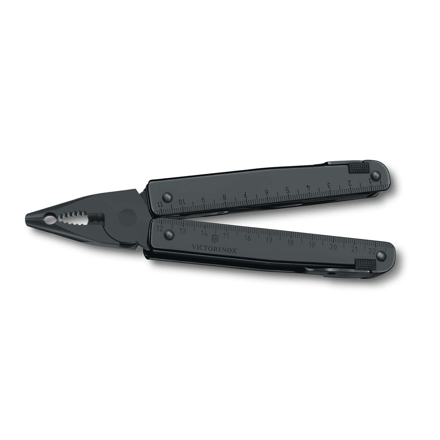 Victorinox Swiss Tool BS Swiss Army Multitool 115 mm 27 Functions Black In Belt Pouch 3.0323.3CN