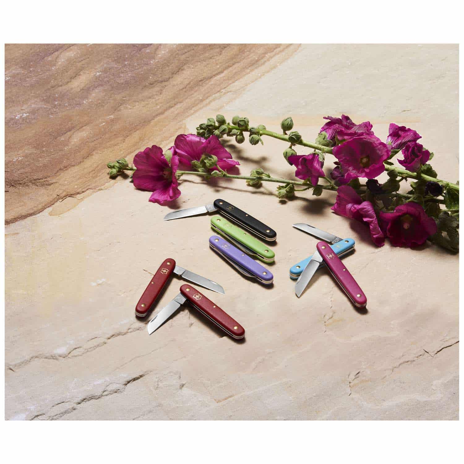 Victorinox Floral Swiss Army Knife 100 mm 1 Function Purple 3.9050.22