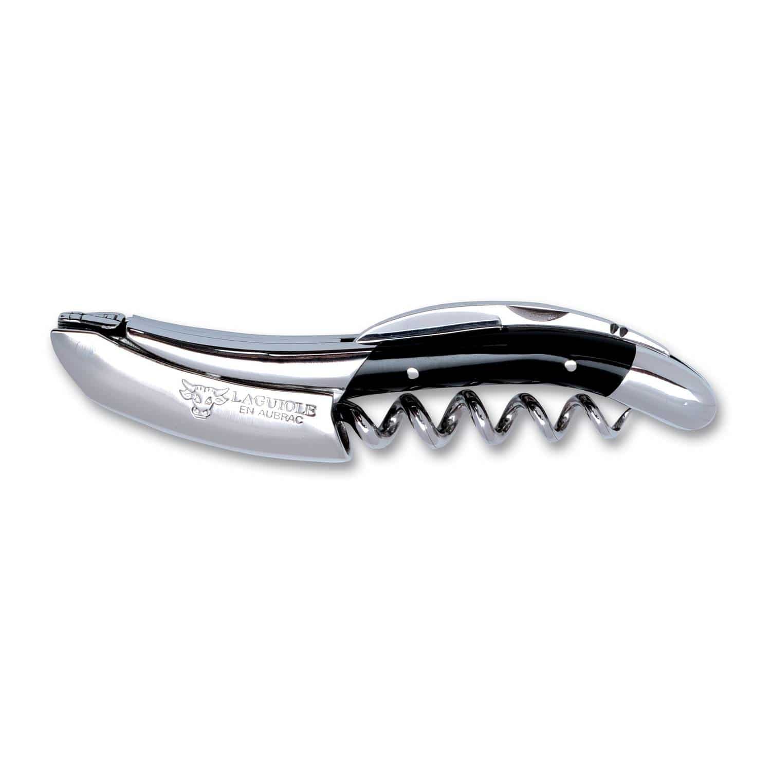 Laguiole en aubrac Handcrafted Corkscrew Buffalo Horn Handle Laguiole en Aubrac