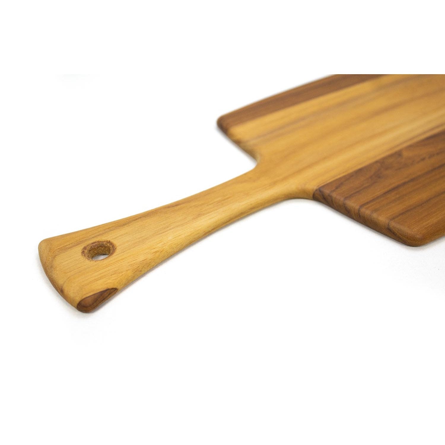 Stolf Teak Wood Cutting Board With Handle 40.6 x 15.2 x 1 cm Share and Serve ST.1040