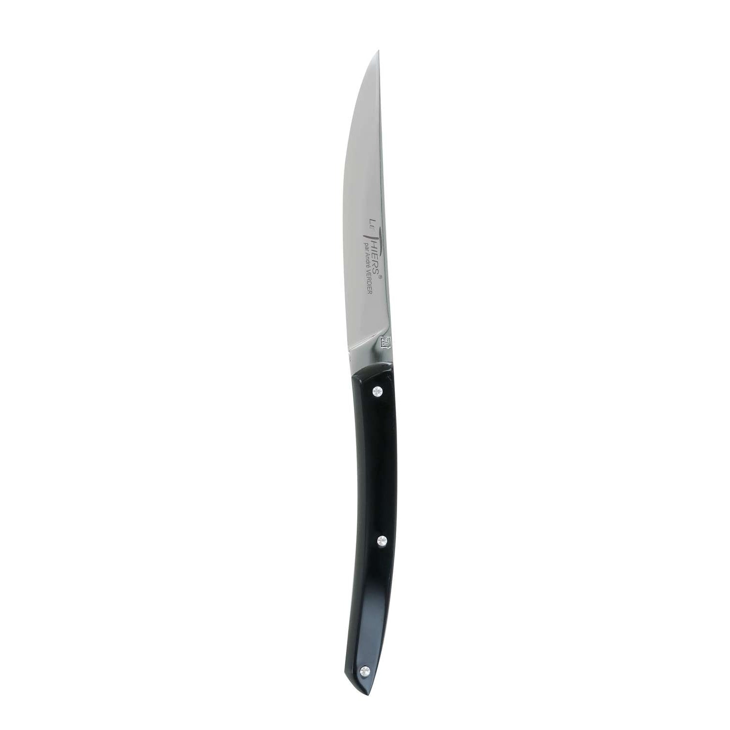 Andre verdier Steak Knife 11 cm With Black Acrylic Handle Le Thiers Couleur