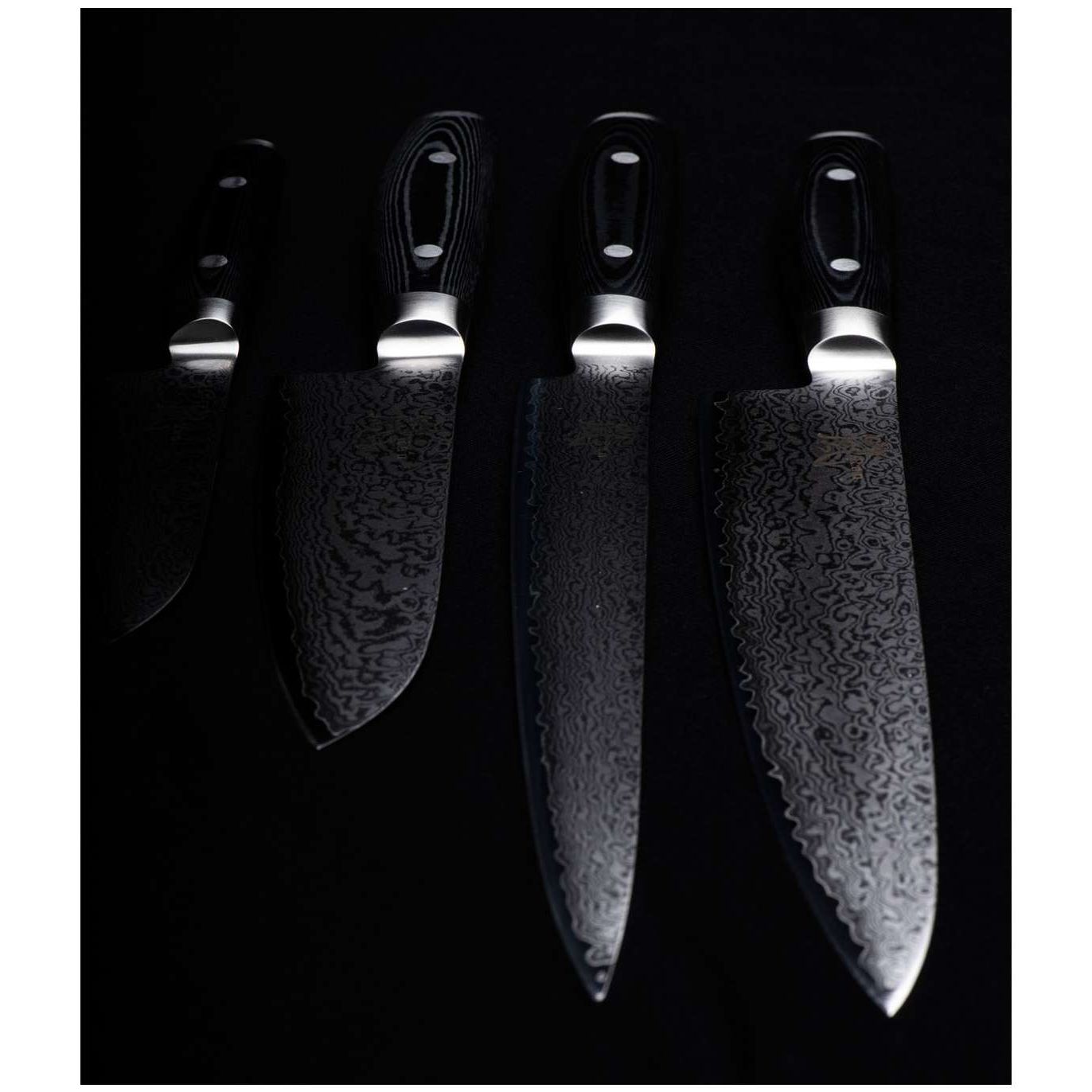 Yaxell Damascus Mini Santoku Knife 12.5 cm Zen 35512