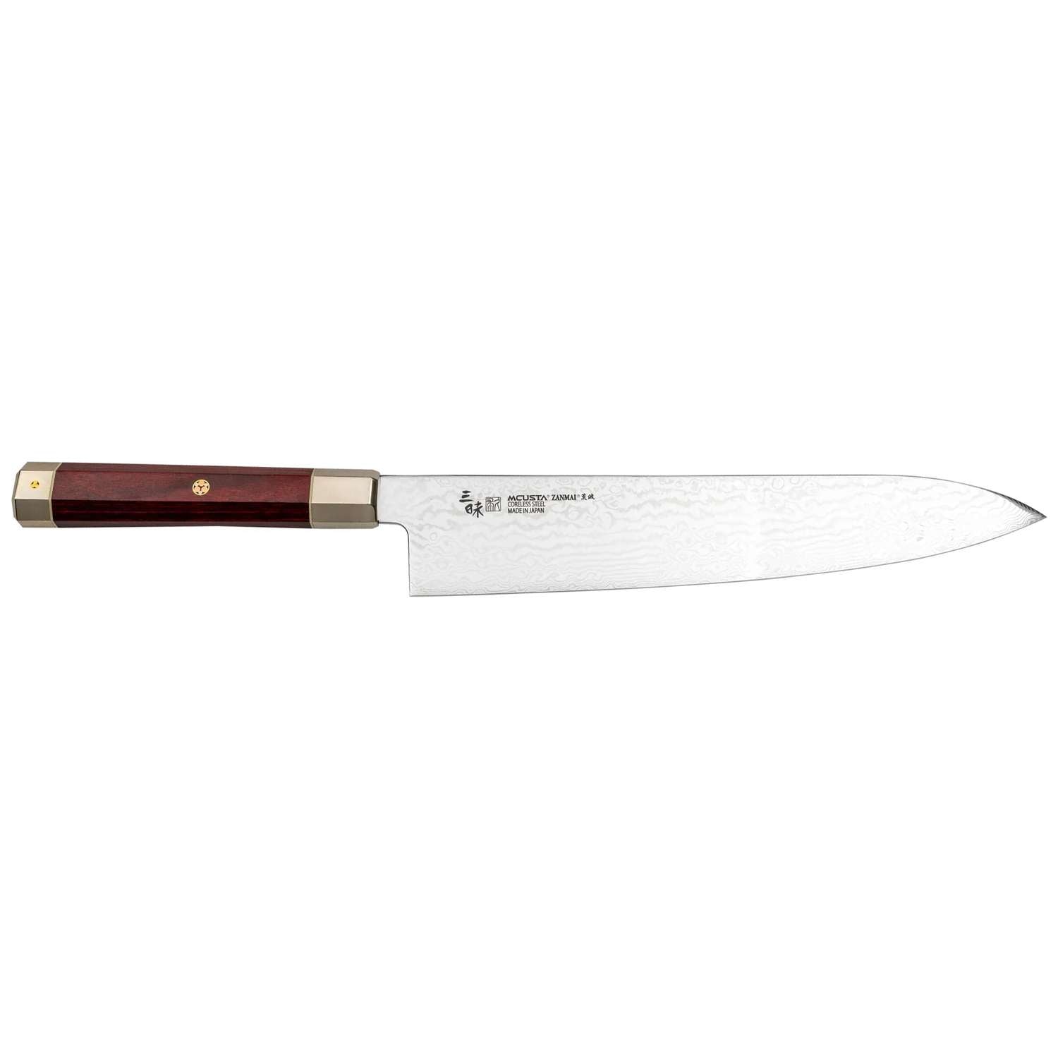 Mcusta zanmai Damascus Chef's Knife 24 cm Ultimate Aranami ZUA-1007C